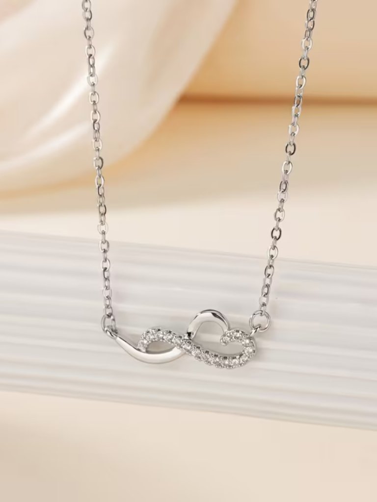 14k White Gold Womens 1ct Diamond Pendant Necklace Ladies New 14k Silver Jewelry